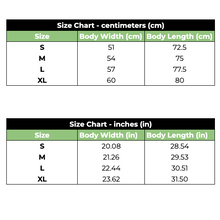 Load image into Gallery viewer, Size Chart Premium Crew